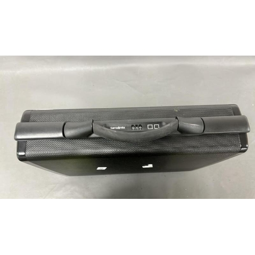9891 - X1 SAMSONITE FOCUS III ATTACHE BRIEFCASE -BLACK