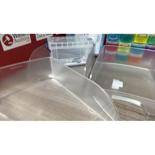 9350 - QTY. OF PLASTIC DISPLAY UNITS