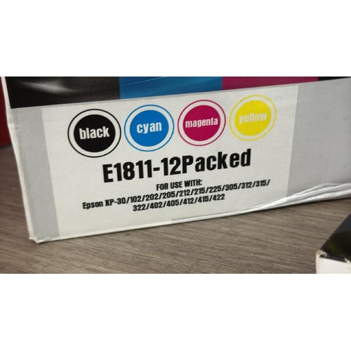 9124 - ASSORTED INK CARTRIDGES - SEALED INNER PACKS [51]