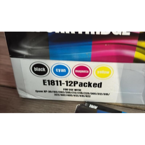 9124 - ASSORTED INK CARTRIDGES - SEALED INNER PACKS [51]