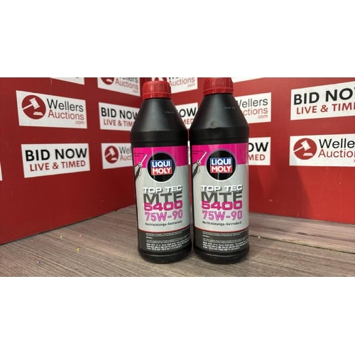 9126 - X2 LIQUI MOLY Top Tec MTF 5400 75W-90 ENGINE OIL / 1L / SEALED [51]