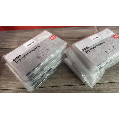 9138 - X6 SETS OF PROFESSIONAL DRY ERASE MAGNETS [51]