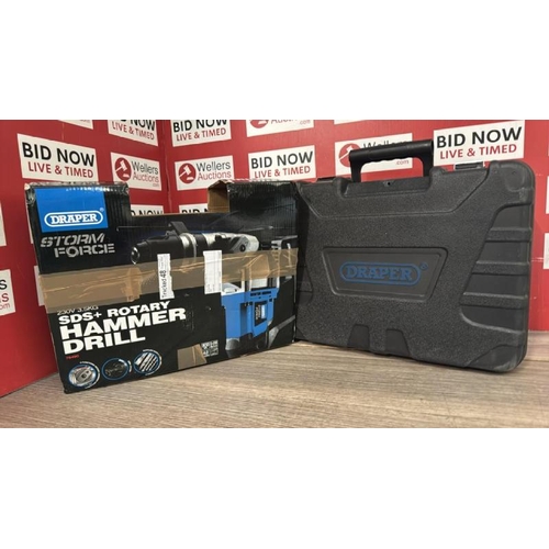 9148 - DRAPER STORM FORCE 230V SDS+ ROTARY HAMMER DRILL [51]