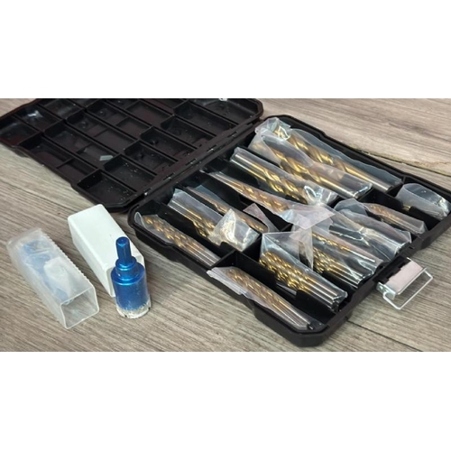 9151 - DRILL BIT SET PLUS 25MM DIAMOND CORE [51]