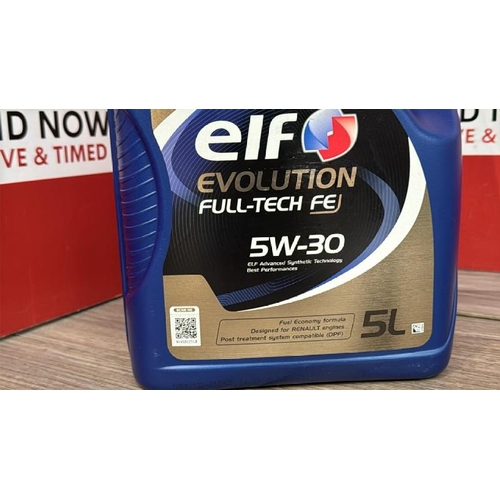 9153 - ELF EVEOLUTION FULL TECH FE 5W-30 OIL / 5L [51]