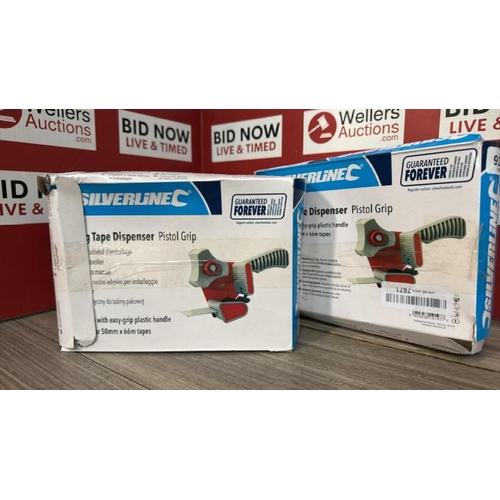 9163 - X2 SILVERLINE PISTOL GRIP TAPE DISPENSERS [51]