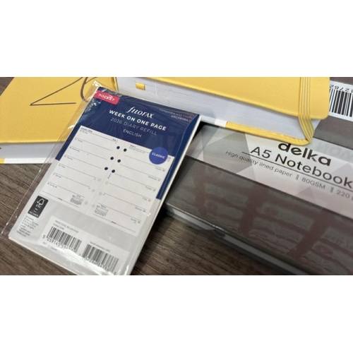 9170 - NOTE BOOK SELECTION INCL. FILOFAX REFILS [51]