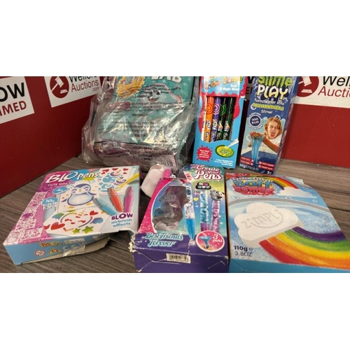 9177 - TOYS SELECTION INCL. BUBBLE LAB, BLO PENS AND MORE [51]