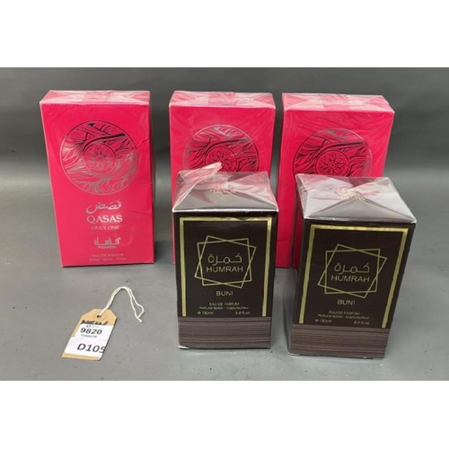 2022 - X5 BRAND NEW EAU DE TOILETTE (KNIGHTBRIDGE LONDON 100ML, KNIGHTBRIDGE LONDON OUD NOIR 100ML, KNIGHTB... 