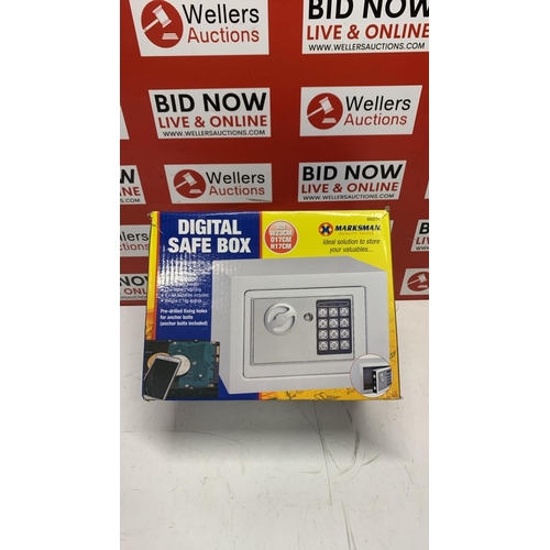 1055 - MARKSMAN DIGITAL SAFE BOX W23CM D17CM H17CM