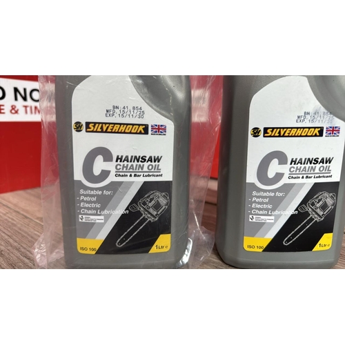 9010 - X2 SILVERHOOK CHAINSAW CHAIN OIL / 1L EACH [51]