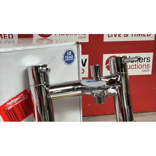9017 - BRISTAN BLITZ BATHROOM MIXER TAP WITH SHOWER HEAD & HOSE [51]