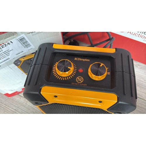 9028 - DIMPLEX RUGGED 3KW WORKTOP FAN HEATER [51]