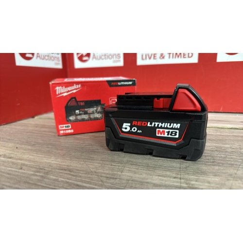 9036 - MILWAUKEE M18 RED LITHIUM 18V BATTERY [51]