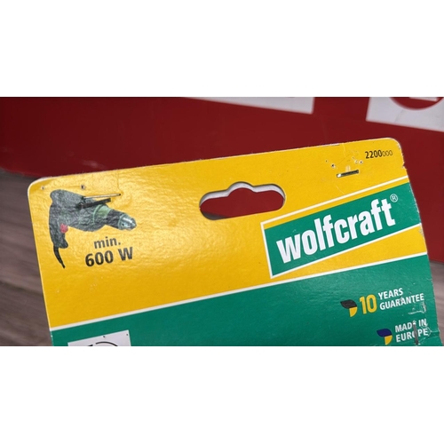 9047 - WOLFCRAFT 2200000 DRILL PUMP WITH METAL HOUSING [51]