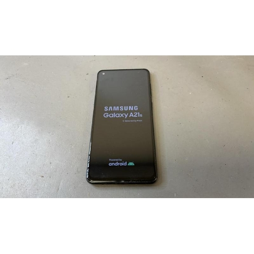 9888 - X1 SAMSUNG GALAXY A21S DUAL/ SM-A217F/ BLACK/ GOOGLE LOCKED/ IMEI: 352901875832936