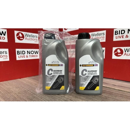9010 - X2 SILVERHOOK CHAINSAW CHAIN OIL / 1L EACH [51]
