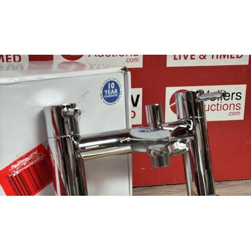 9017 - BRISTAN BLITZ BATHROOM MIXER TAP WITH SHOWER HEAD & HOSE [51]