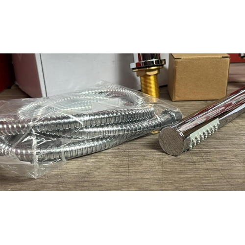 9017 - BRISTAN BLITZ BATHROOM MIXER TAP WITH SHOWER HEAD & HOSE [51]