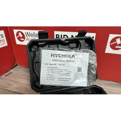 9019 - HYCHIKA HS17K HOLE SAW KIT / NEW [51]