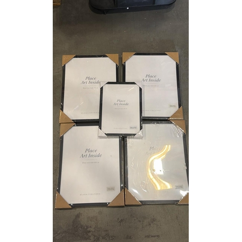 7421 - BRAND NEW PICTURES FRAMES X5 ASSORTED SIZES