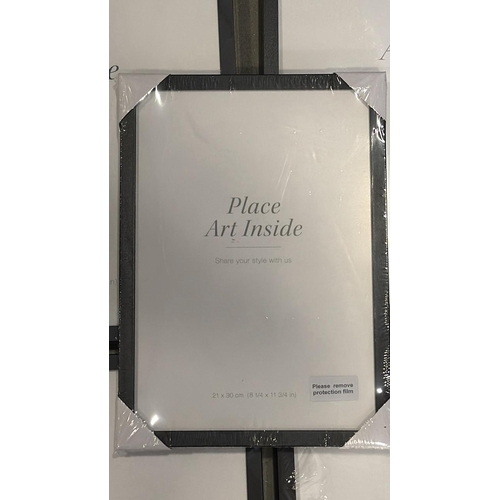 7421 - BRAND NEW PICTURES FRAMES X5 ASSORTED SIZES