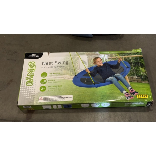 7425 - BRAND NEW CRANE NEST SWING
