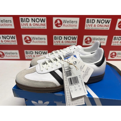 7261 - CHILDRENS NEW ADIDAS SAMBA OG / SIZE 5
