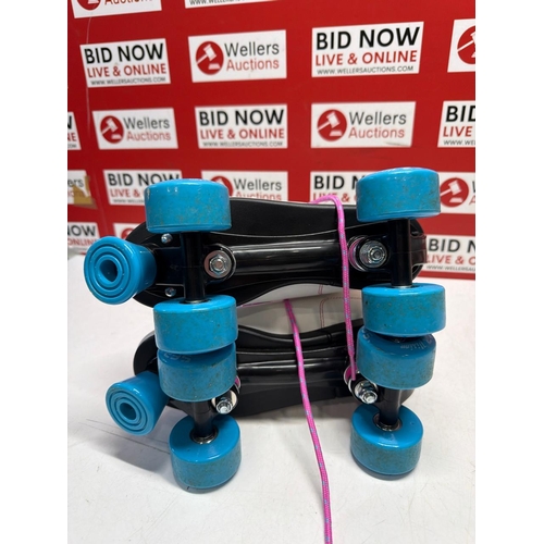7297 - CHILDRENS PRE-OWNED SFR ROLLER SKATES / SIZE 5