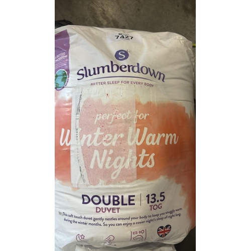 7427 - NEW SLUMBERDOWN WINTER WARM NIGHTS 13.5 TOG DOUBLE DUVET
