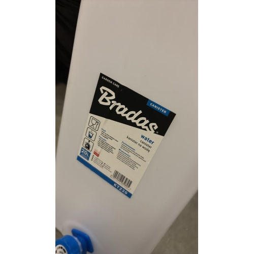 7449 - BRADAS 20L WATER CANISTER