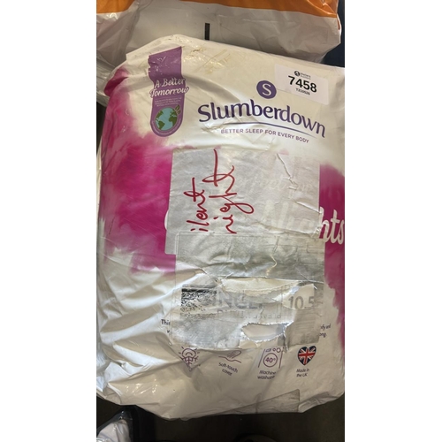 7458 - SLUMBERDOWN CHILLY NIGHTS 10.5 TOG SINGLE DUVET