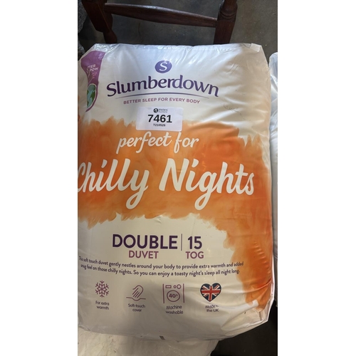 7461 - SLUMBERDOWN CHILLY NIGHTS 15 TOG DOUBLE DUVET