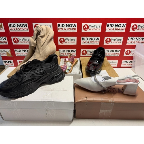 3132 - X5 LADIES NEW MIXED FOOTWEAR, ASSORTED SIZES