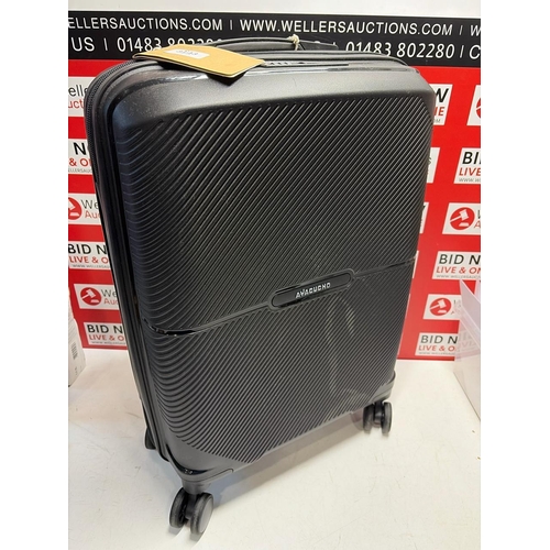 3143 - NEW AYOCUCHO LARGO HARD CASE 4 WHEEL SUITCASE 40L