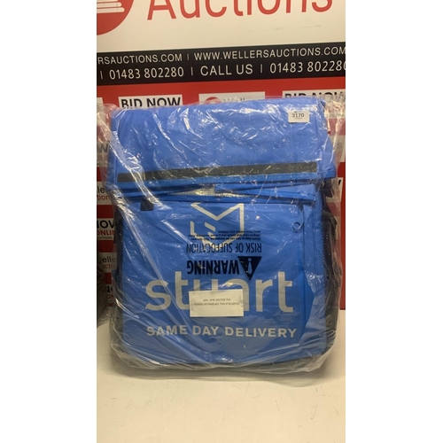 3170 - NEW STUART ROLL TOP INSULATED DELIVERY BAG