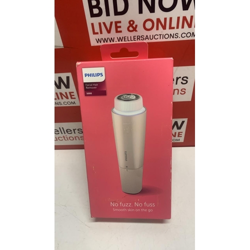 3177 - NEW PHILIPS FACIAL HAIR REMOVER 5000