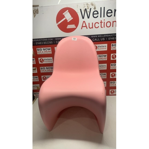 3300 - VITRA PANTON JUNIOR CHAIR IN PINK RRP £197