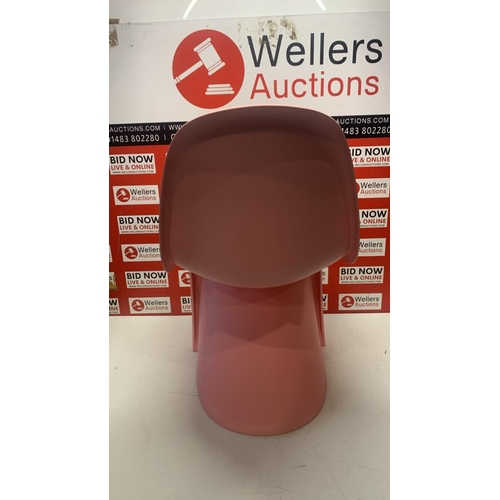3300 - VITRA PANTON JUNIOR CHAIR IN PINK RRP £197
