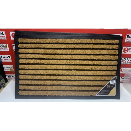 3301 - 2X NEW EDS BLISS COIR DOOR MAT