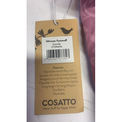 3315 - NEW COSATTO ULTIMATE PRAM FOOTMUFF