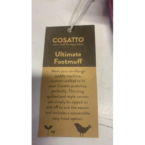 3315 - NEW COSATTO ULTIMATE PRAM FOOTMUFF