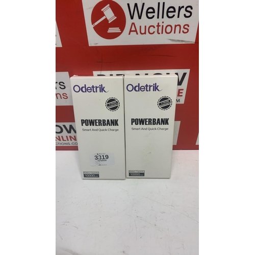 3319 - NEW X2 ODERTRIK POWER BANK