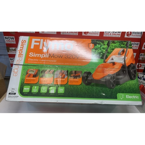 3321 - NEW FLYMO SIMPLIMOW 320V ELECTRIC LAWNMOWER