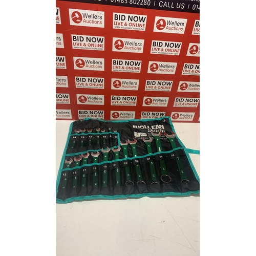 3345 - NEW WOLL FAN 18 PIECE CRV SPANNER SET