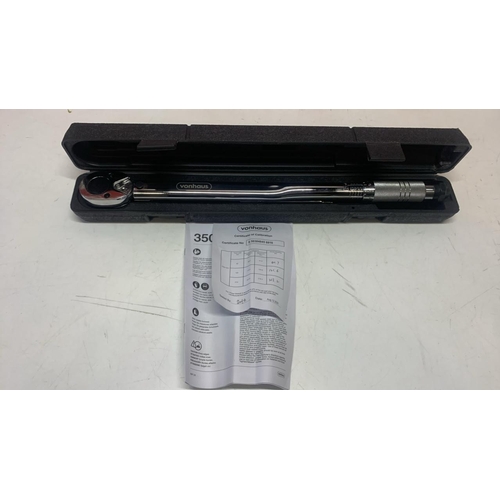 3354 - NEW VONHAUS CALIBRATED TORQUE WRENCH
