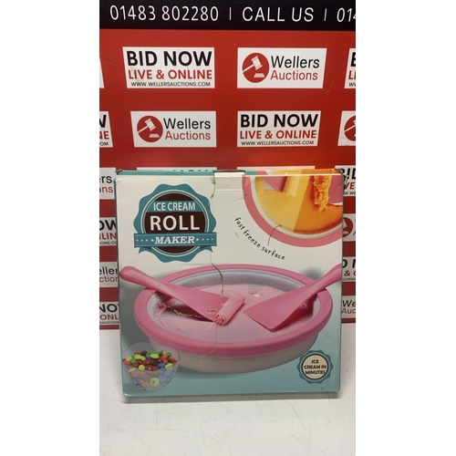 3357 - NEW ICE CREAM ROLL MAKER