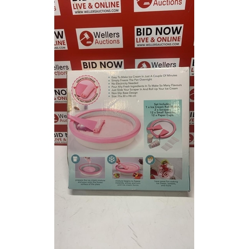 3357 - NEW ICE CREAM ROLL MAKER
