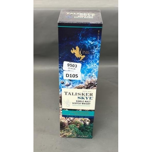 9503 - X1 TALISKER SKYE SINGLE MALT SCOTCH WHISKY 700ML