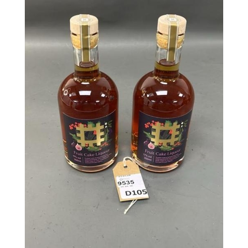 9535 - X2 FRUIT CAKE LIQUEUR ENGLISH HERITAGE (2X-350ML)